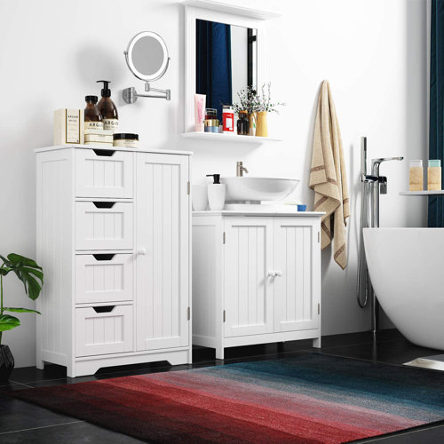 Zipcode Design™ Humiston Freestanding Bathroom Storage with 4